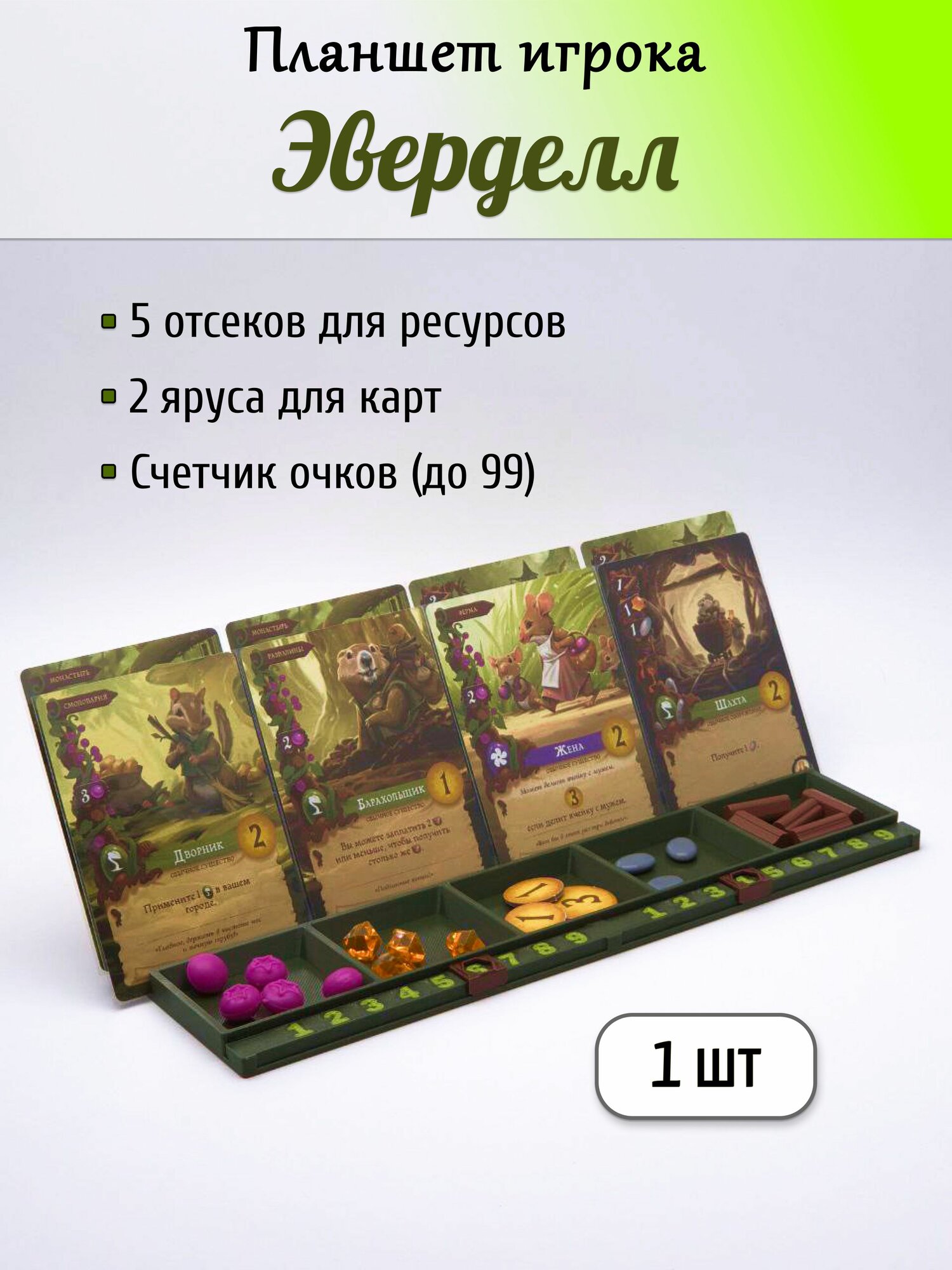 Планшет для игрока Эверделл
