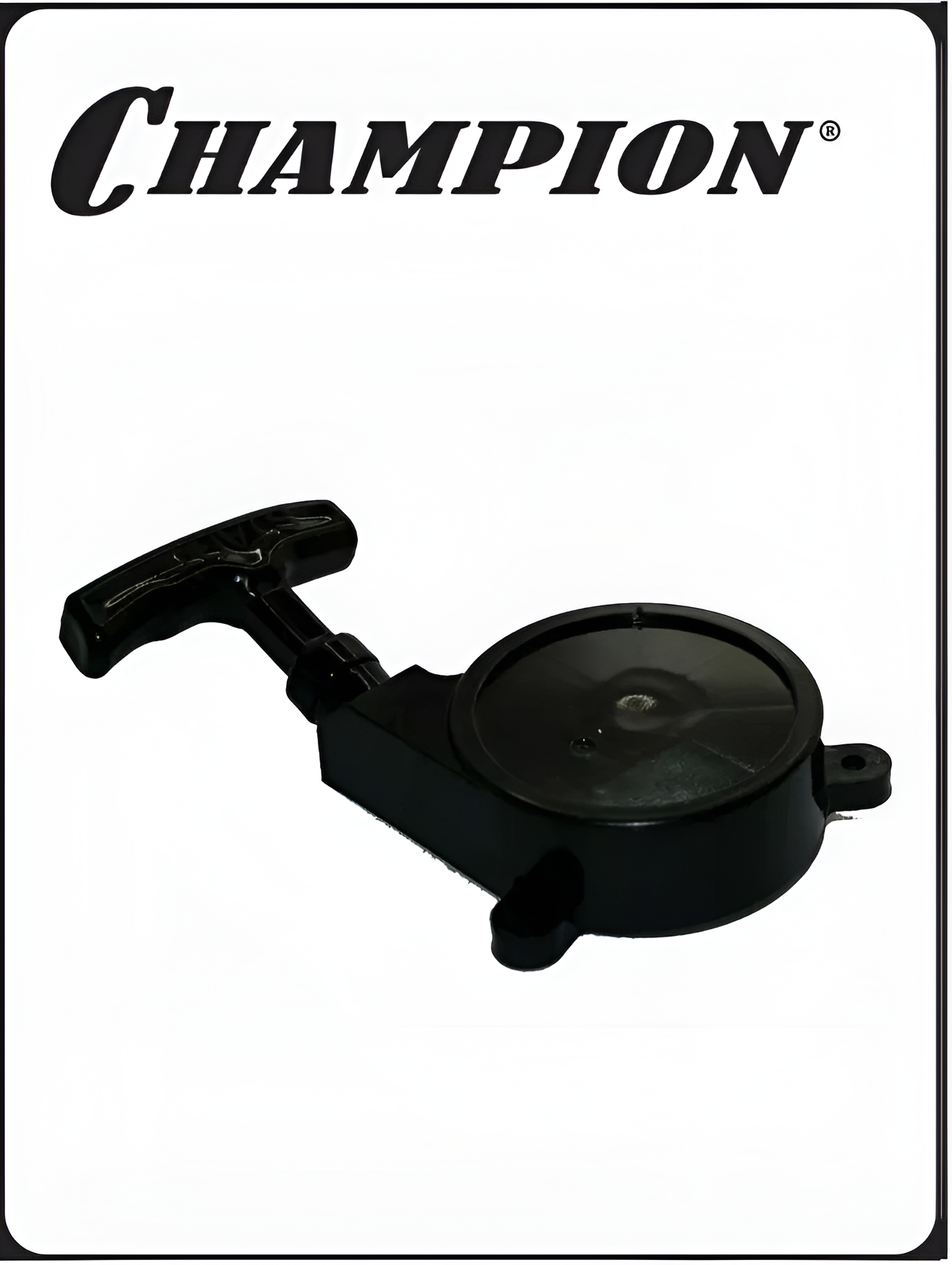 Стартер в сборе CHAMPION PS157/PS257/GBR357 для электро- и бензоинструмента, пластик, чёрный