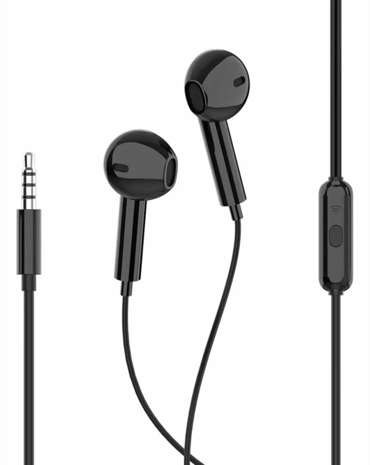 Проводные наушники Inkax E14 HiFi Stereo, Цвет Белый, глубокие басы и чистый звук