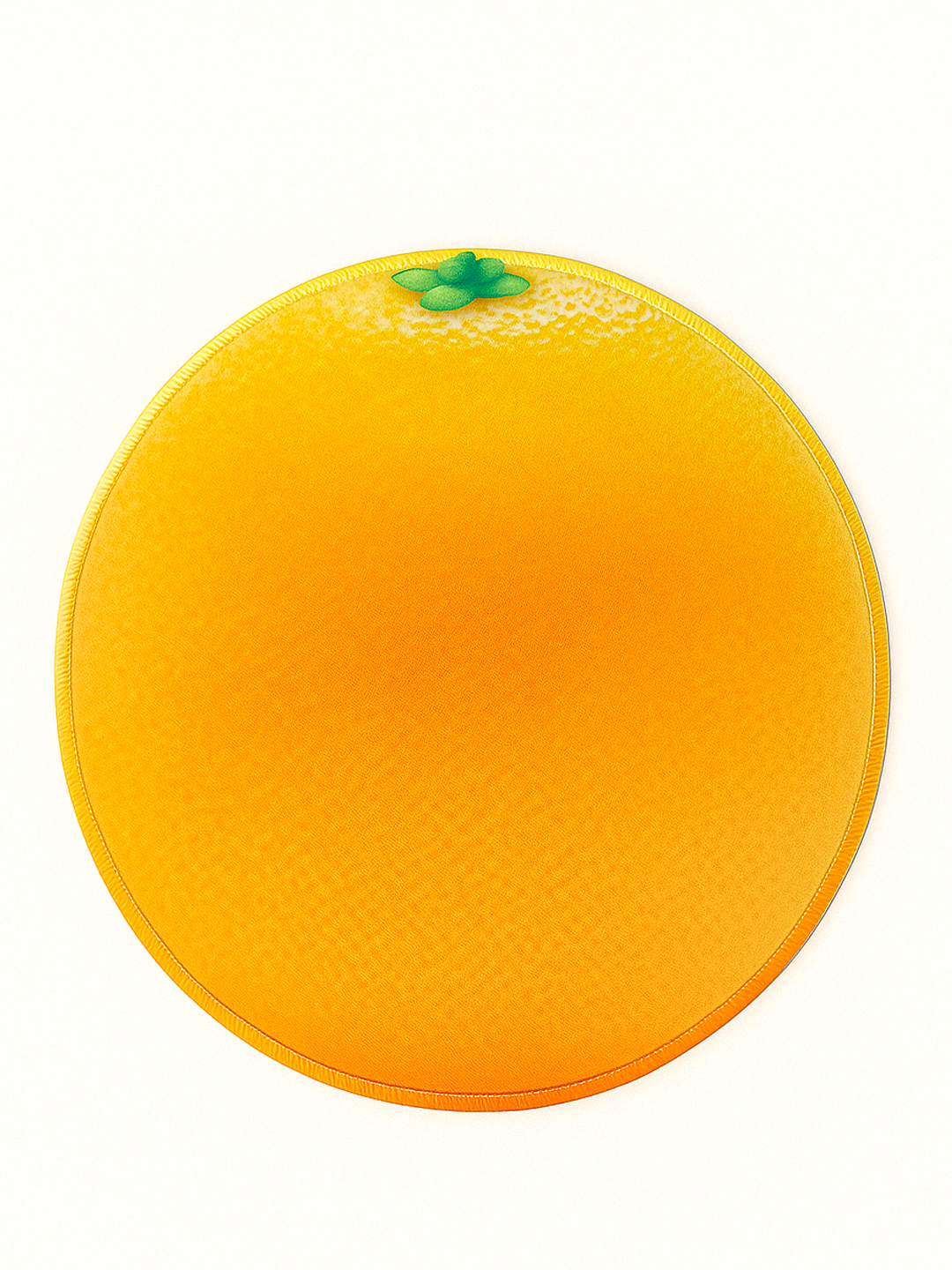 Коврик для мыши "G7", круглый, с принтом фрукт, прошитые края, 25см