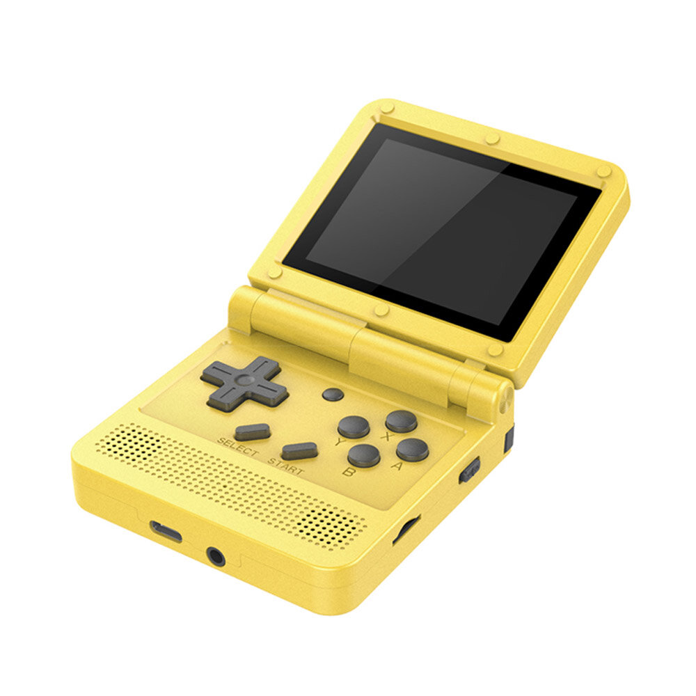 Портативная игровая консоль Flip Handheld Console с 3-дюймовым IPS-экраном, разрешение 320×240, процессор ARM9, 16 ГБ вс