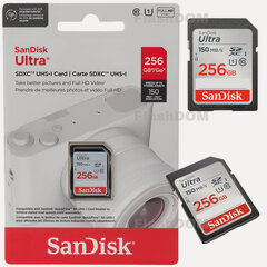 Изображение товара Карта памяти SanDisk SDXC 256ГБ Ultra Class 10 UHS-I U1 (150 Mb/s)