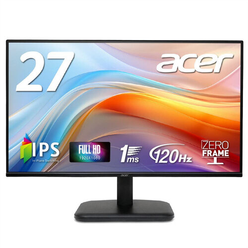 27 Монитор Acer EK271Gbmix 1920x1080 120 Гц IPS черный 13335₽