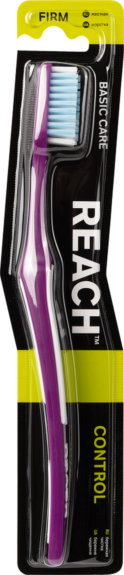 Зубная щетка Reach Control Firm, ассортиментный