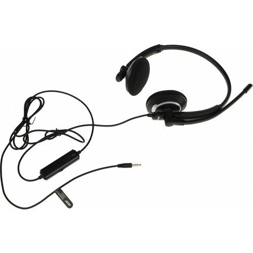 Наушники с микрофоном Acer OHW307 черный 18м накладные оголовье ZL HDSEE002 2093₽