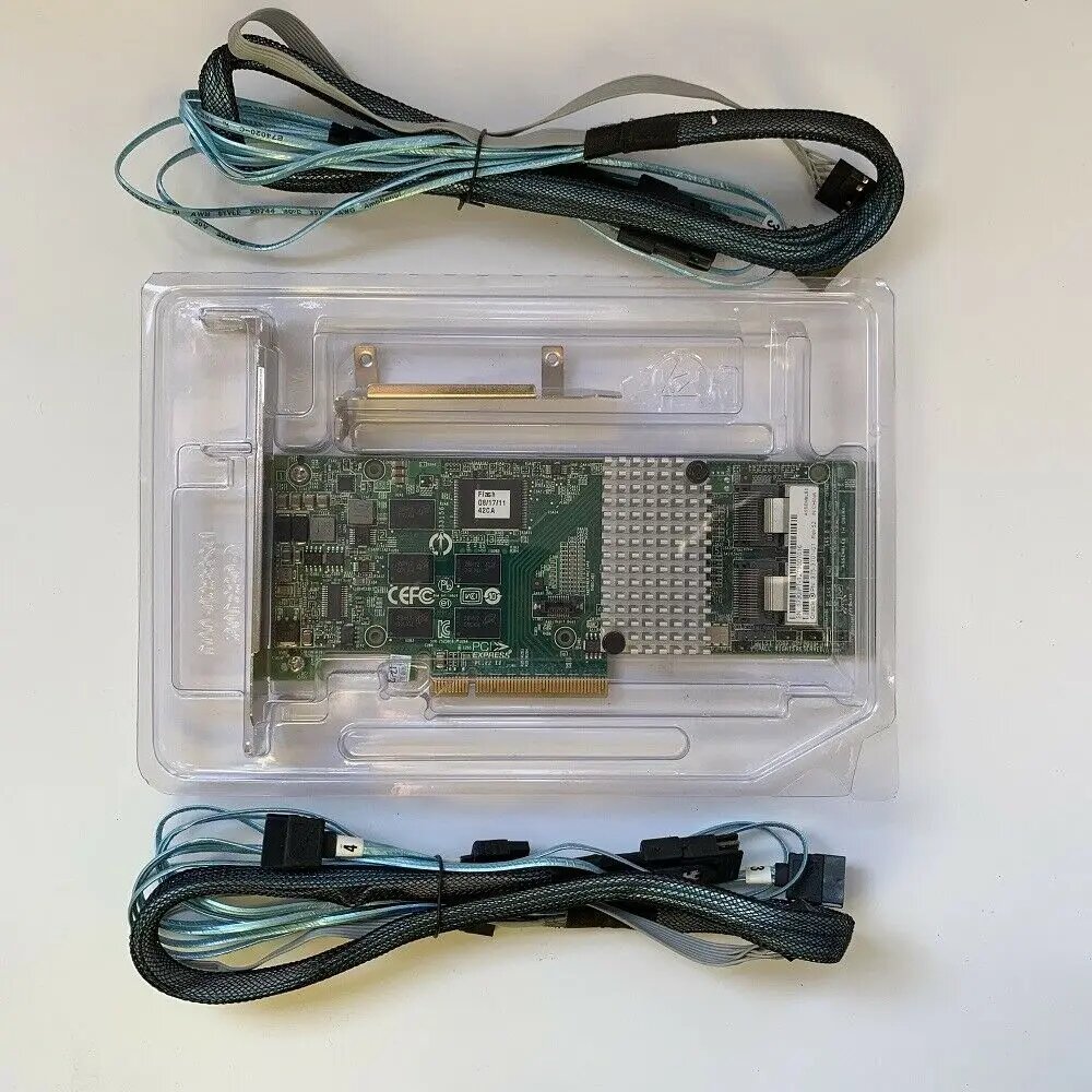 LSI00212 Контроллер LSI 9261-8i 6 Гбит/с Raid PCIe2 512 МБ +2*sff 8087 до (4) SATA
