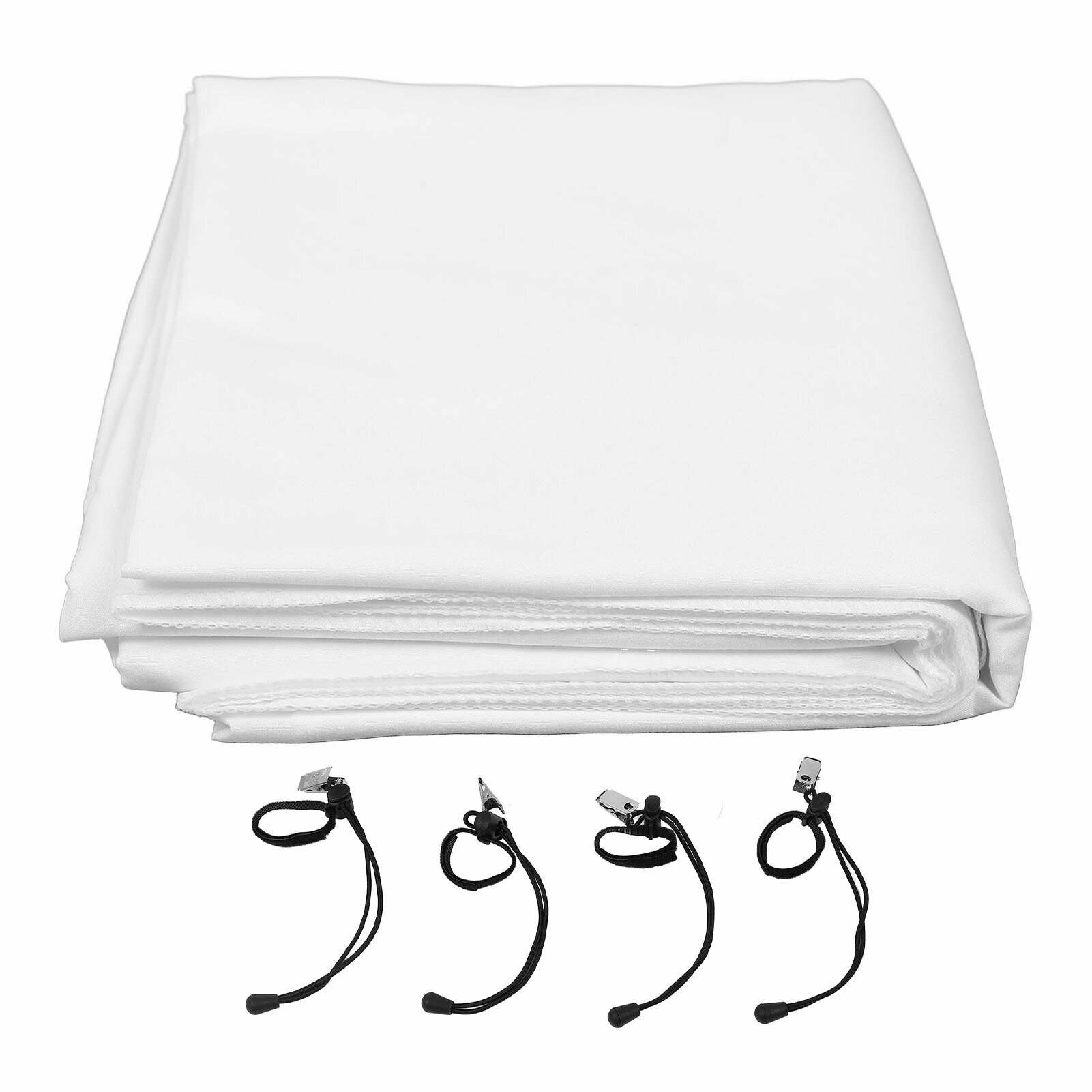 Фон для фотосъемки высокоплотный фотофон занавеска экран складной для фотосессии портретов вечеринок видеостудии белый 1x2 м / 328x656 футов