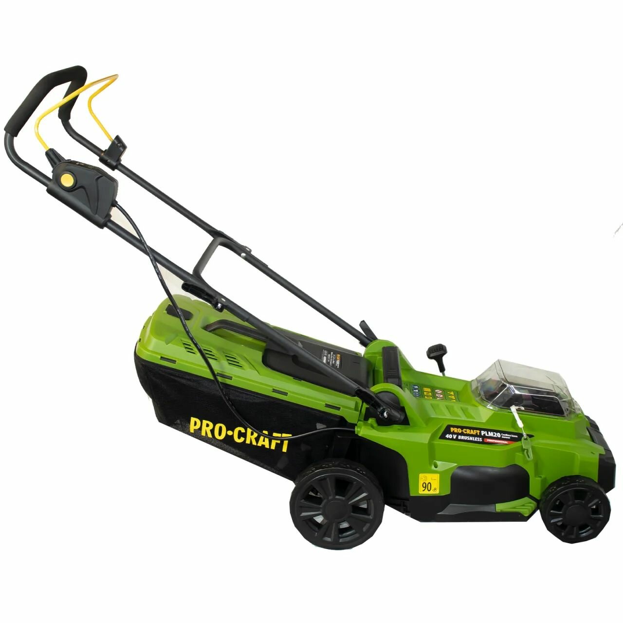 Газонокосилки Аккумуляторные Аккумуляторная газонокосилка Procraft PLM20/2 Brushless Motor (2АКБ)