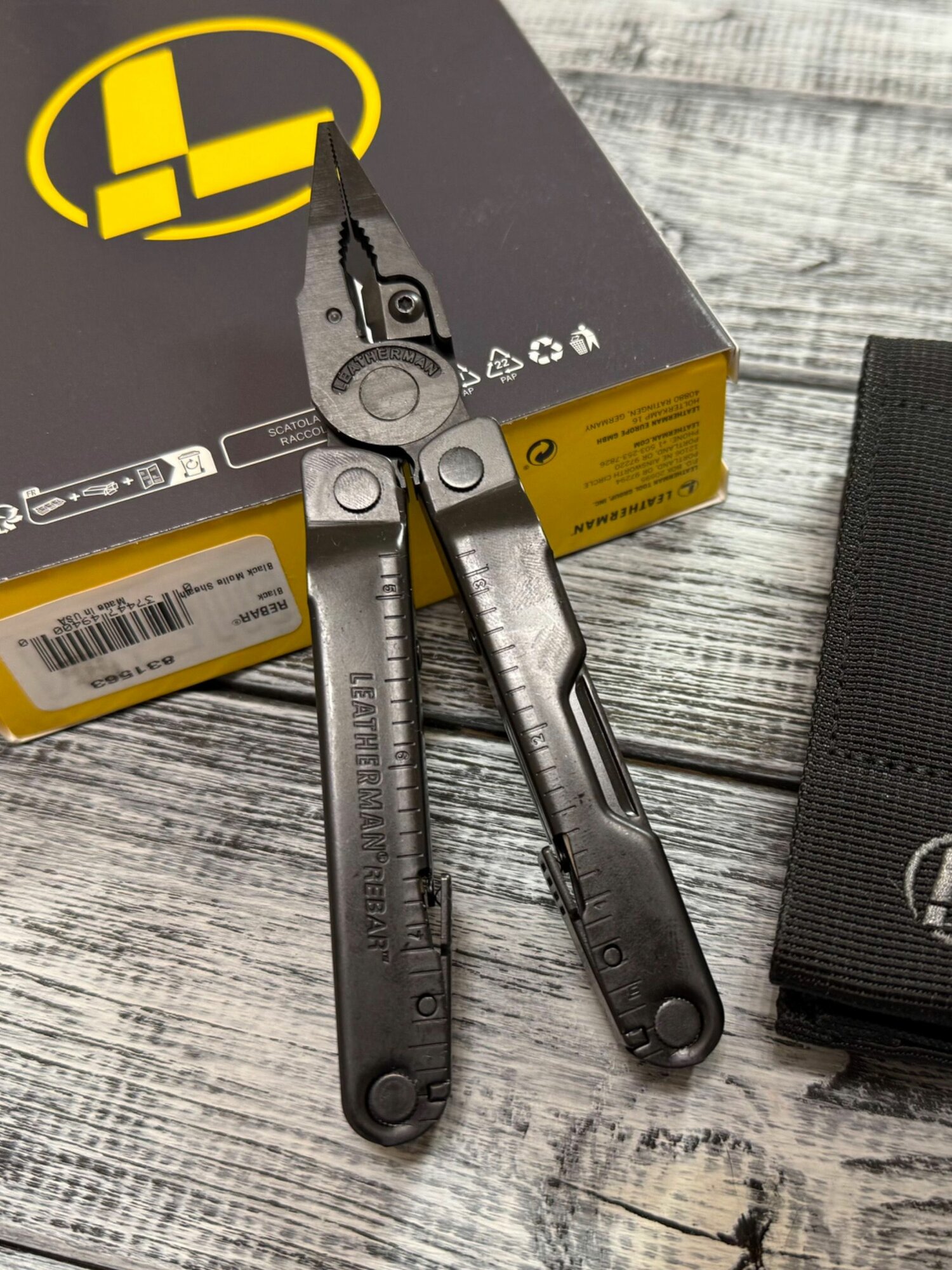 Мультитул Leatherman Rebar Black