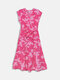 pink printed