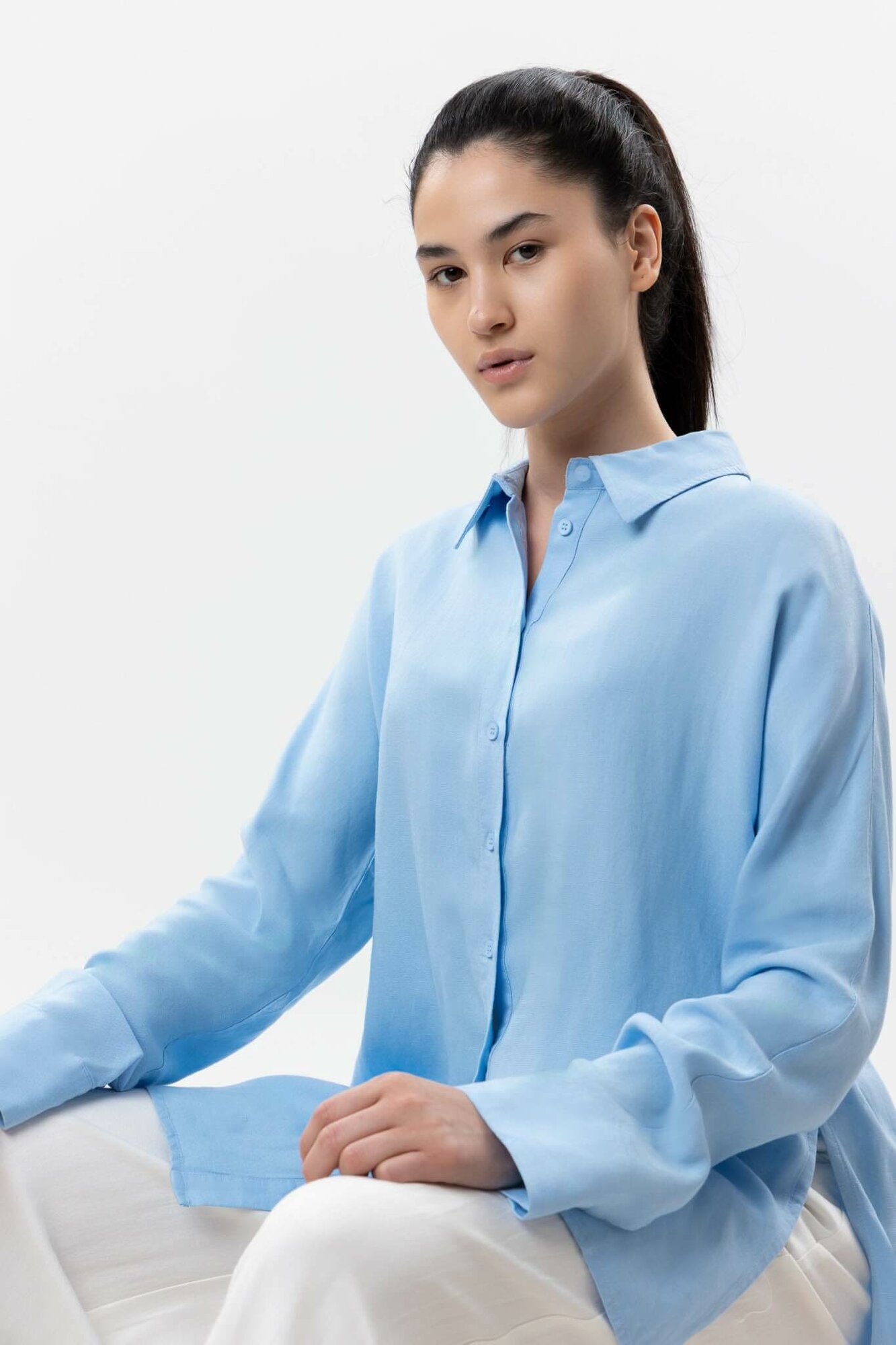 Блуза TERRA PRO TERRA PRO, размер L, blue — фото 1