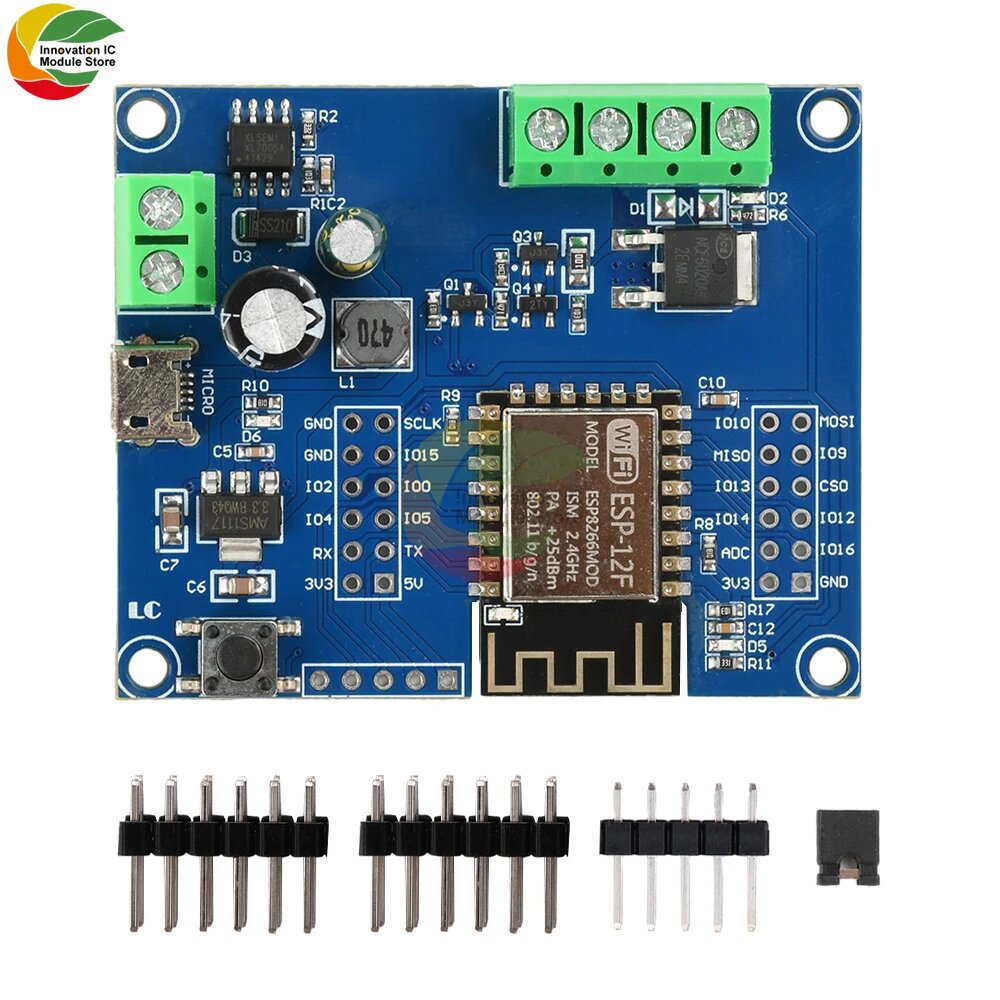 Одноканальный релейный переключатель Ziqqucu ESP8266