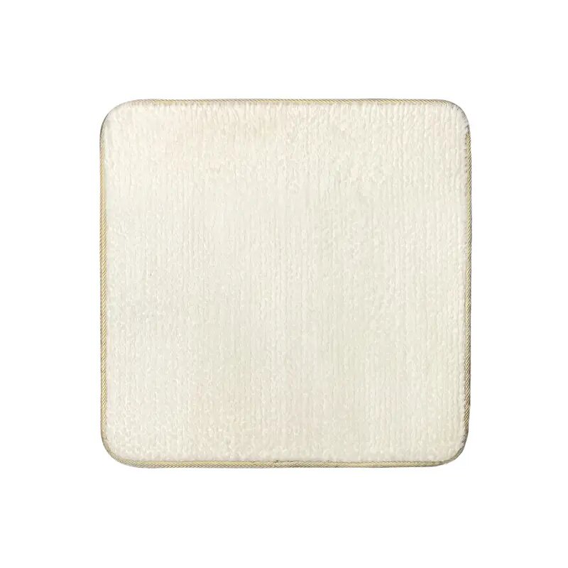 Коврик для туалета Lemer Lana 50x50 см цвет белый