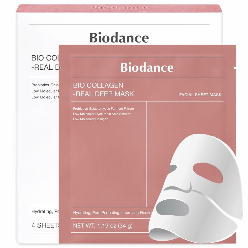 Маска гидрогелевая глубоко увлажняющая с коллагеном и ферментами | Biodance Bio-Collagen Real Deep Mask 1 шт