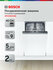 Встраиваемая посудомоечная машина Bosch SPV2IKX54Q