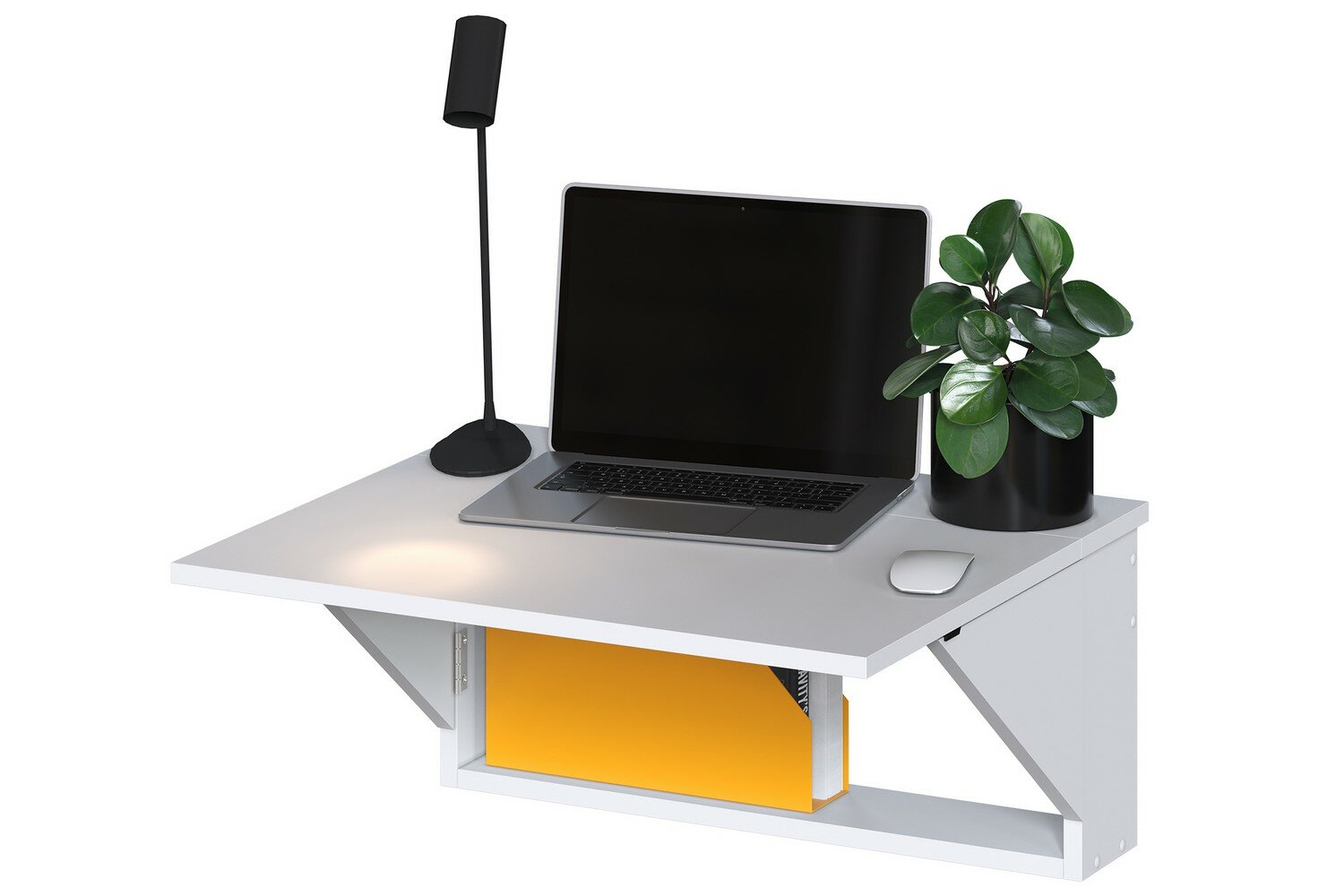 Стол откидной МагМебель СО-1 белый