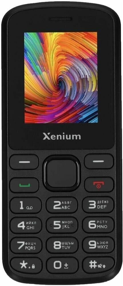 Мобильный телефон XENIUM X170 Black