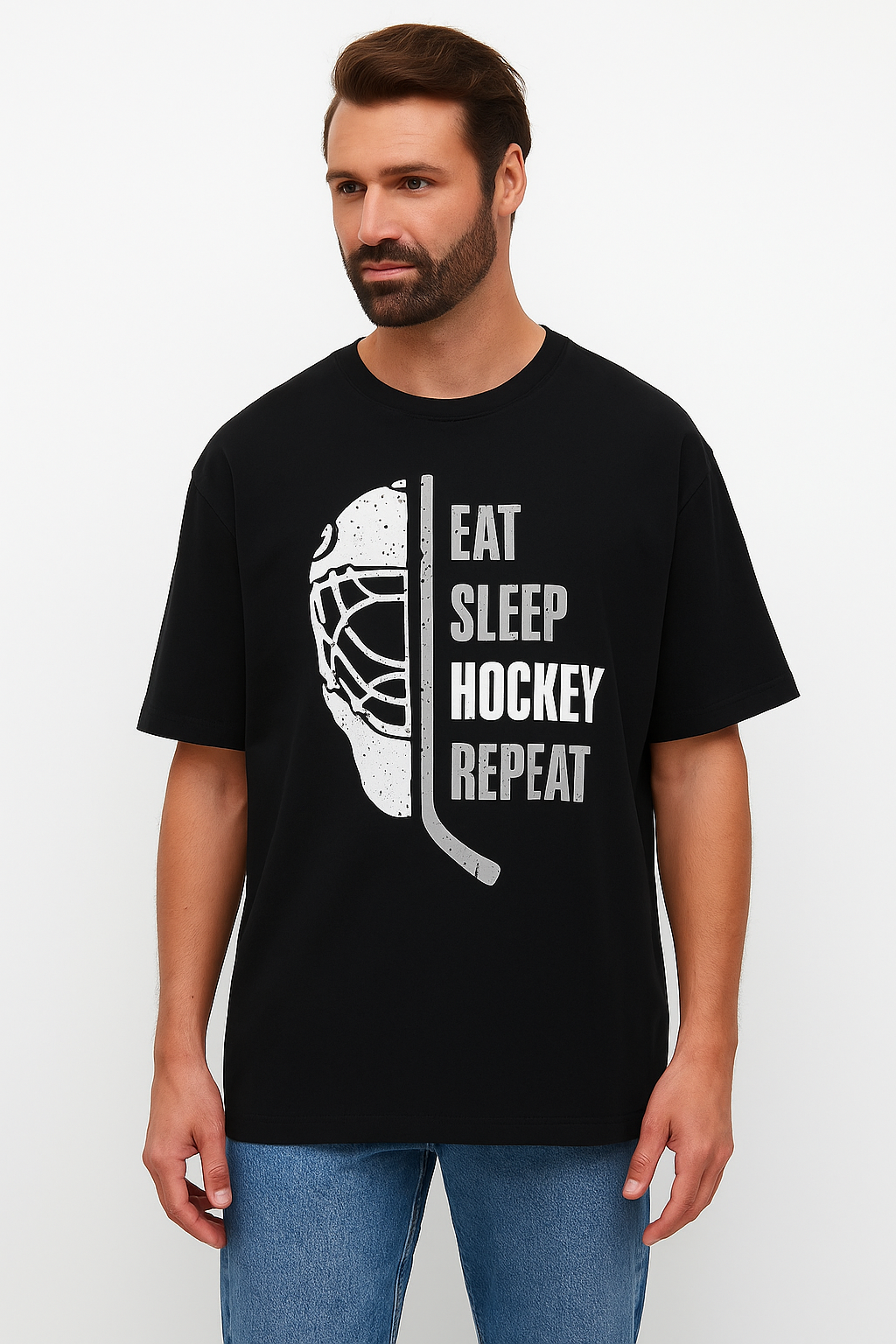 Футболка спортивная Беленини ХОККЕЙ, 1 шт., размер L/XL, черный 2