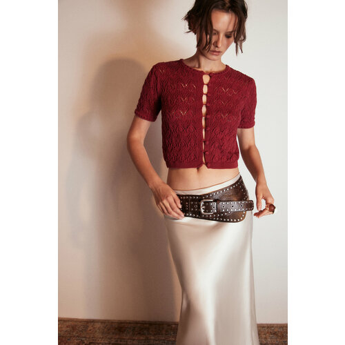 фото Кардиган befree woman mix&match, размер s, вишня