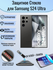 Защитное стекло Samsung S24 Ultra c клеем и УФ лампой без рамок С...