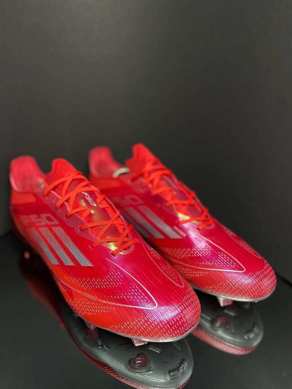 Бутсы adidas, размер 44, бордовый