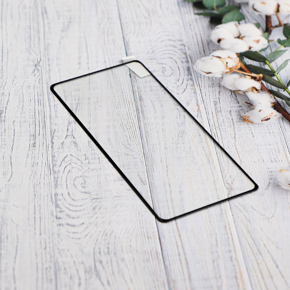 Защитное стекло на Google Pixel 7 Pro, полный клей, черное, X-CASE — фото 1