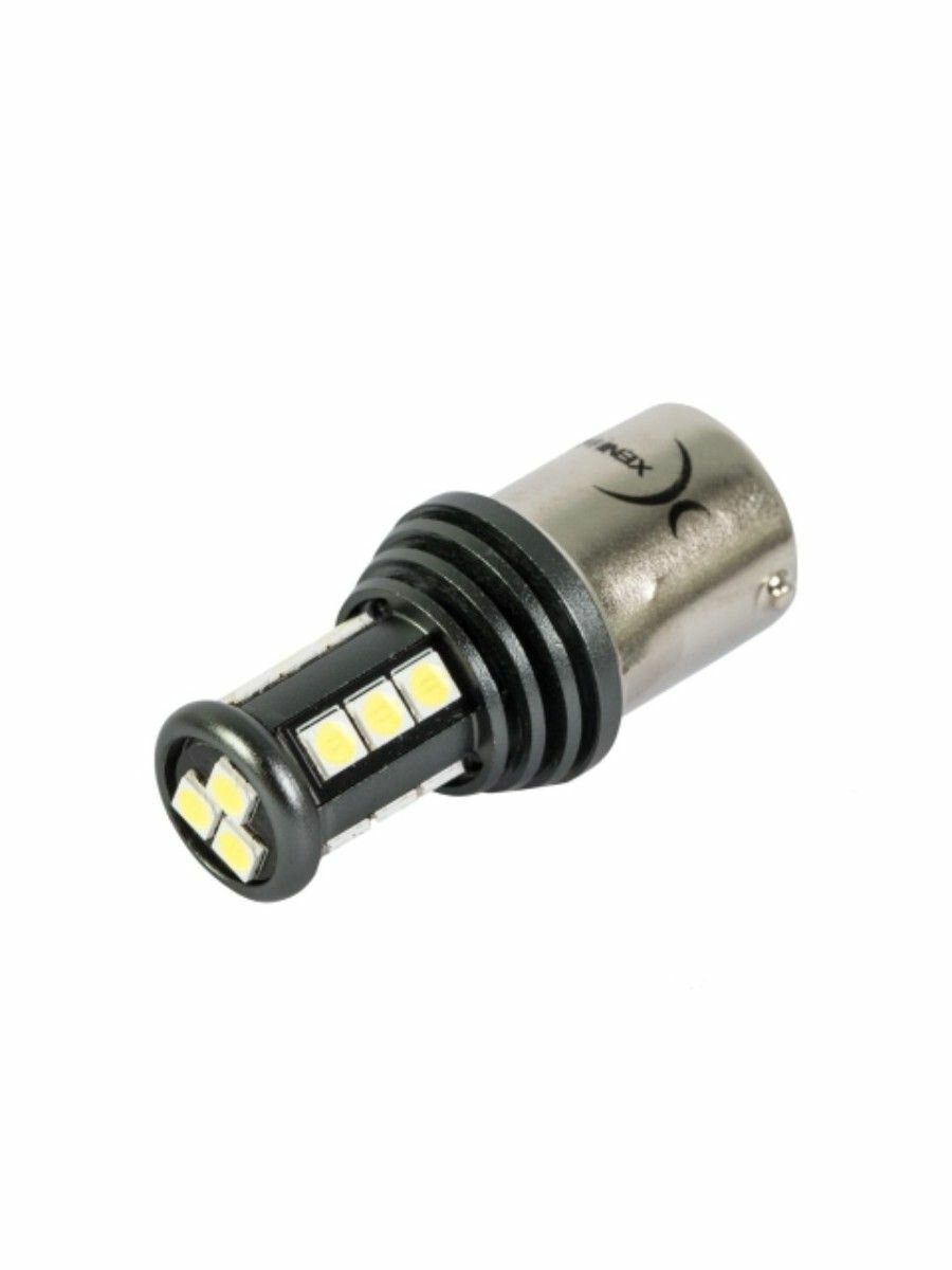 Лампа светодиодная P21W(1156) BS1530, 750LM 5000К 12V (2 шт.), Xenite 1009609 — фото 1