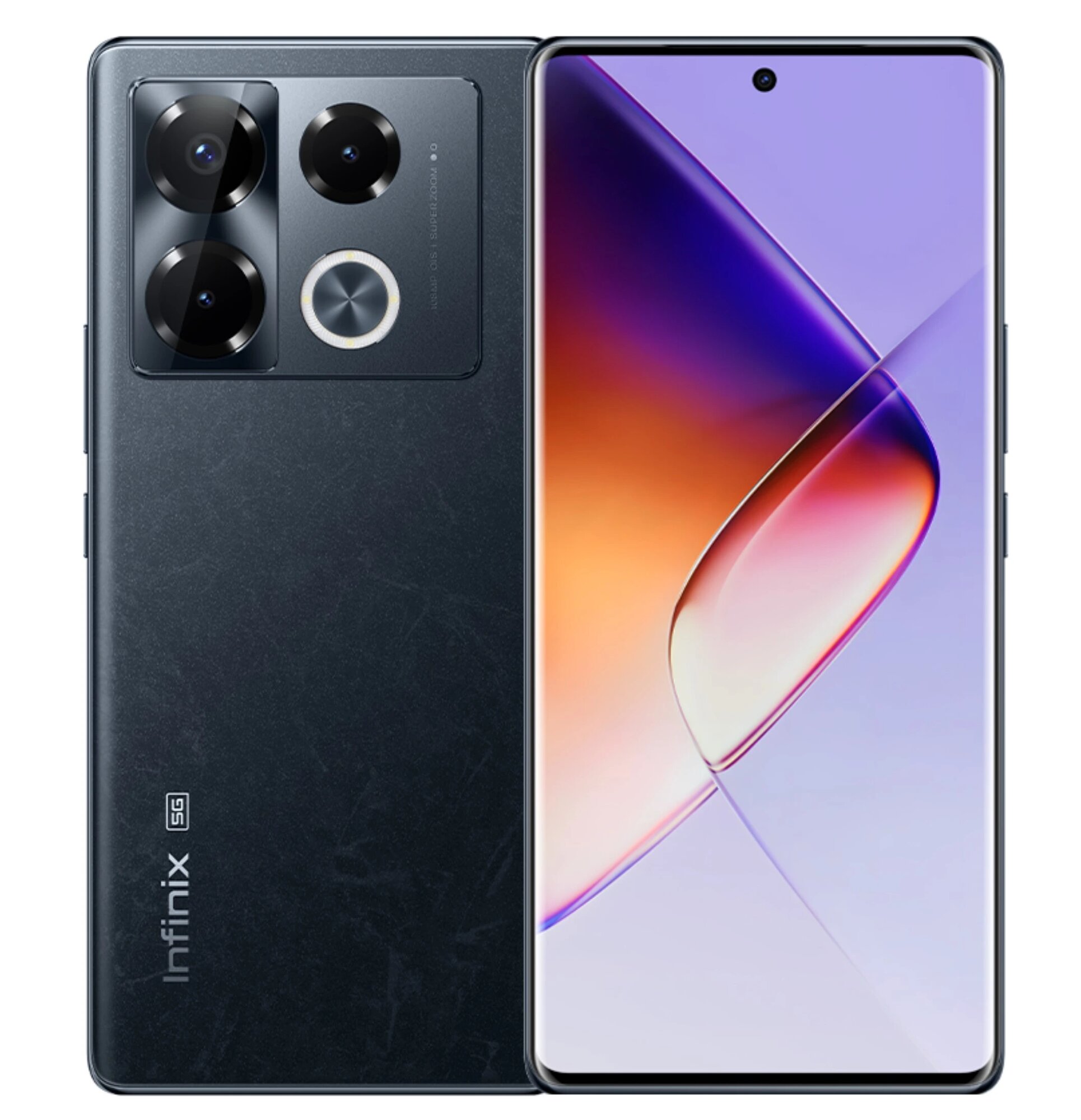 Мобильный телефон Infinix Note 40 Pro 12/256 ГБ RU, чёрный