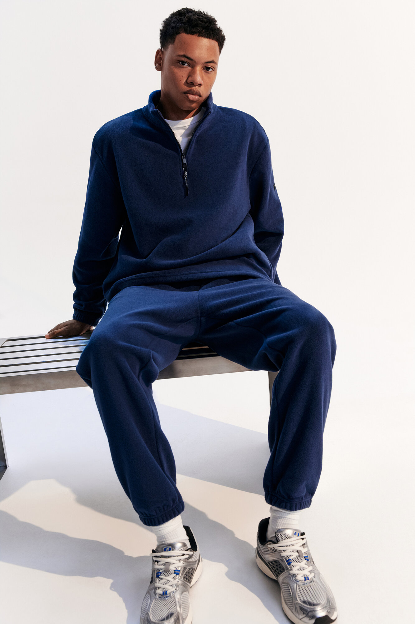 Толстовка спортивная Befree Man Sport размер M  синий