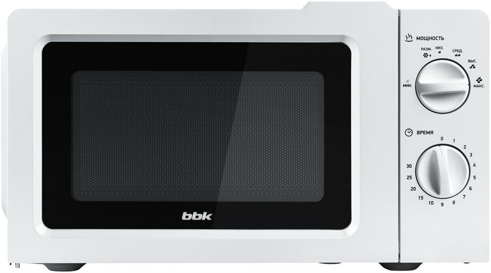 Микроволновая печь BBK 17MWS-781M/W объем 17 л мощность 700 Вт белый
