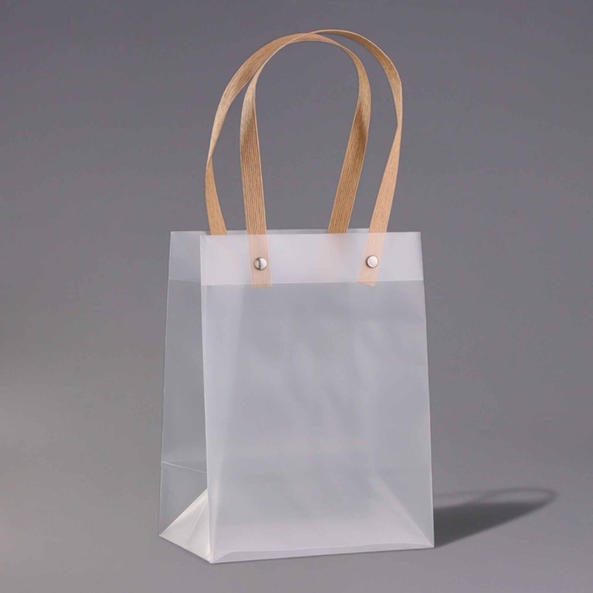 Подарочный пакет Upak Land  полипропилен  прозрачный  15x10x20 см