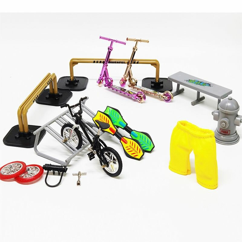 Фингерборд фингер самокат bmx скейт борд для пальцев мини 20 штук