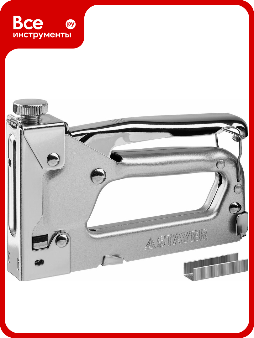Стальной cтеплер STAYER Pro-53 тип 53 3150_z01