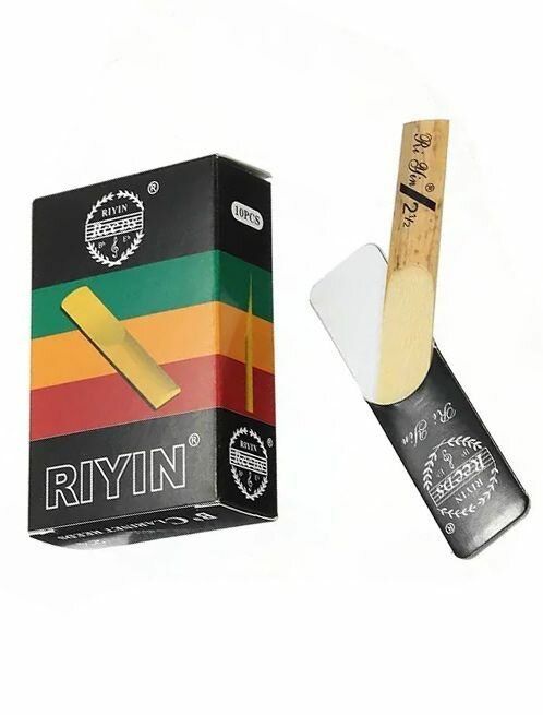 RIYIN Трости для саксофона альт, размер 2,5 (упаковка 10шт)