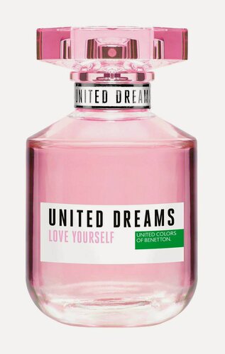 Изображение товара BENETTON United Dreams Love Yourself lady туалетная вода женская 50 мл edt / Парфюм Бенеттон женский юнайтел дримс