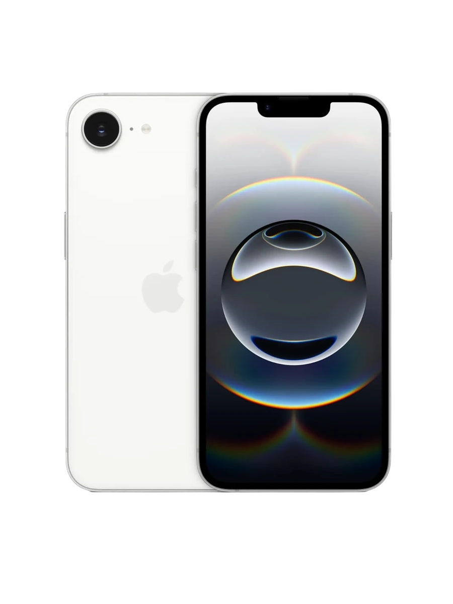 Смартфон Apple iPhone 16E, экран 6.1" OLED, 128GB, NFC, A18, белый