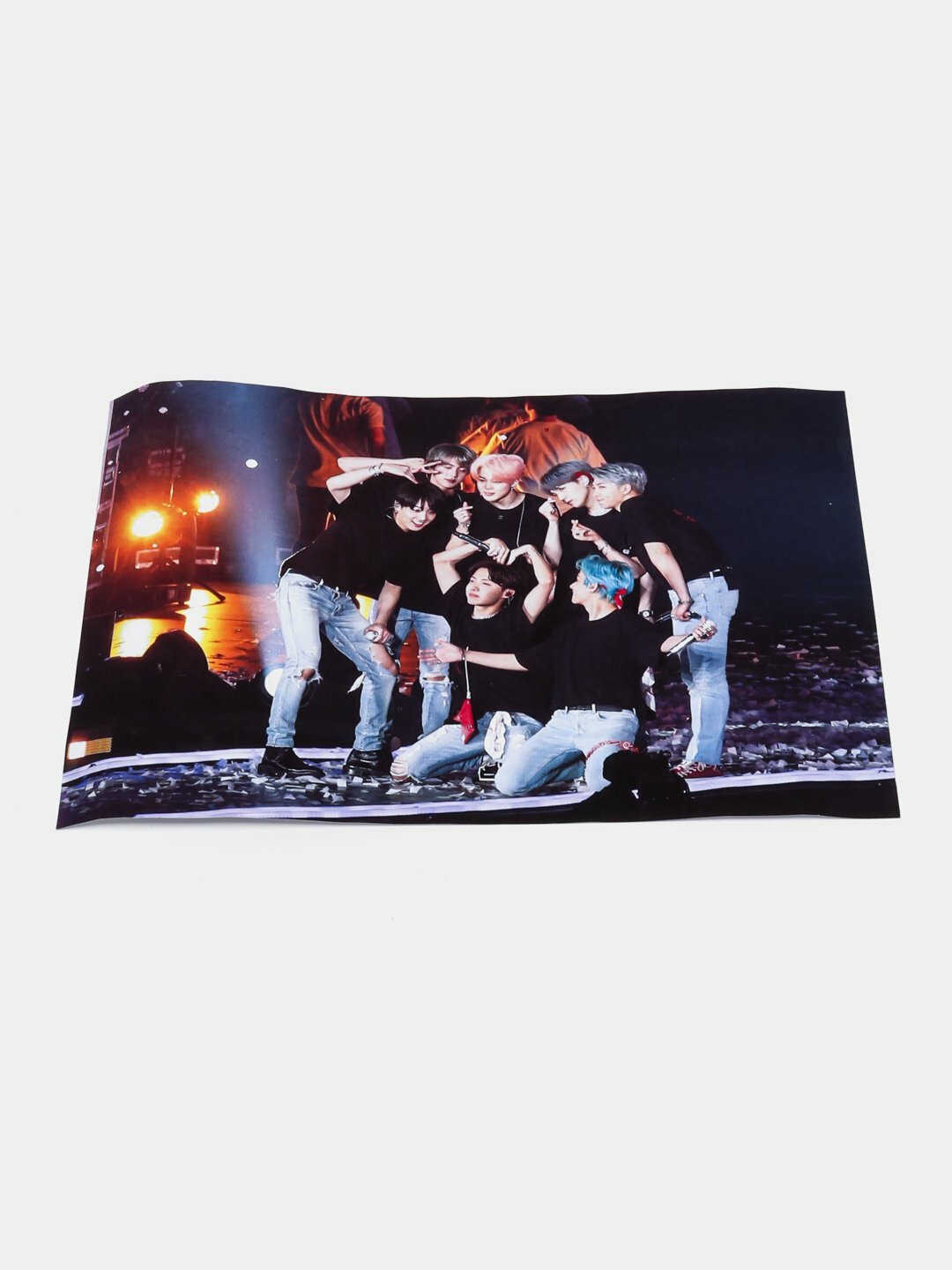 Постер с K-POP группой BTS, А3 отличный подарок для фанатов K-POP BTS — фото 1