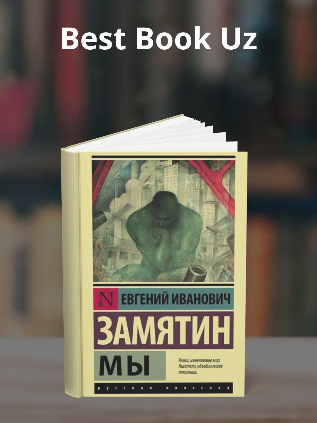 Книга "Мы", Евгений Иванович Замятин, мягкий переплет, черно-белые иллюстрации