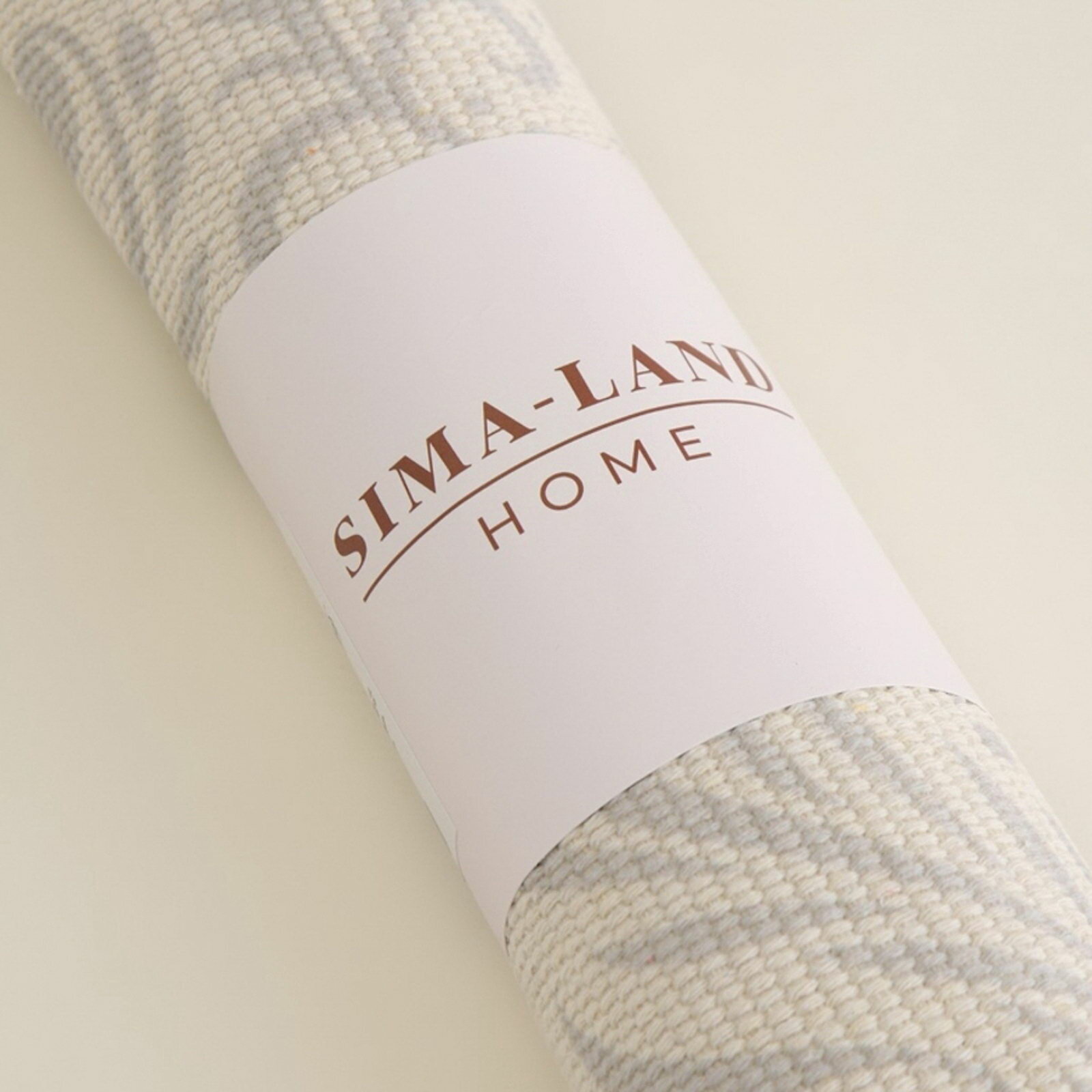 Коврик SL Home Cotton 60x150 см светло-серый хлопок 50% цвет: бежевый