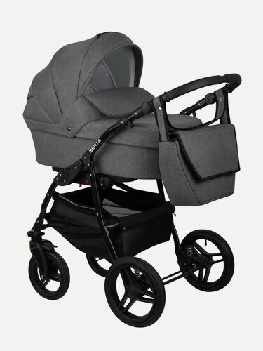Изображение товара Коляска 3 в 1 Alis Berta универсальная (02), серый