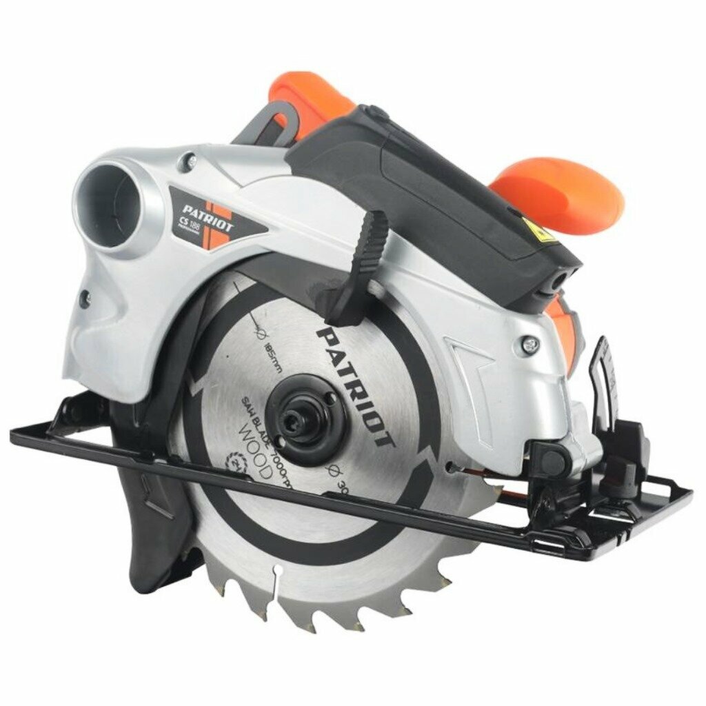 Электропила циркулярная Patriot СS 188 1500 Вт 185 мм 65 мм 4700 об/мин