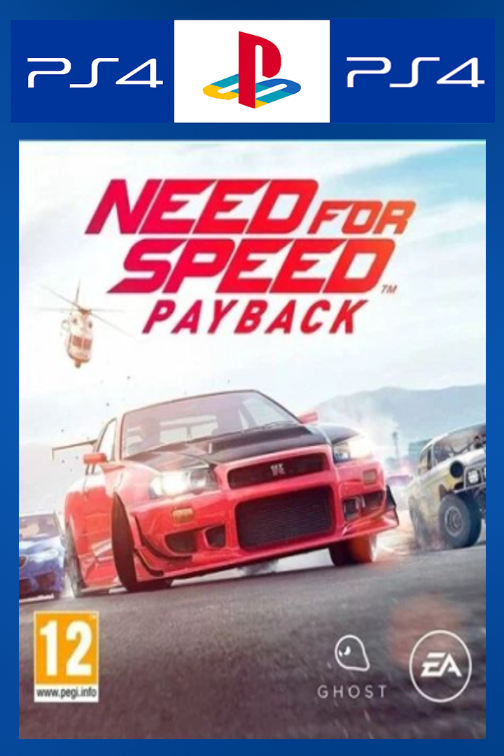 Игра Need for Speed Payback для Playstation 4, Русская озвучка, Цифровая версия