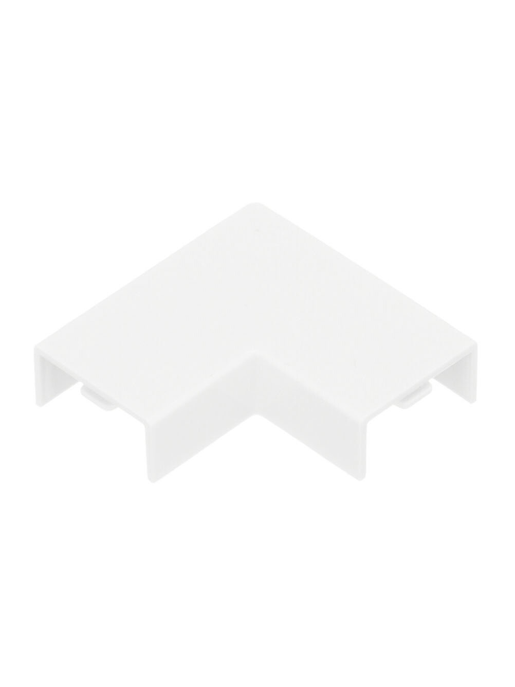 Угол плоский для кабель-канала 20х10 мм белый (4 шт.)