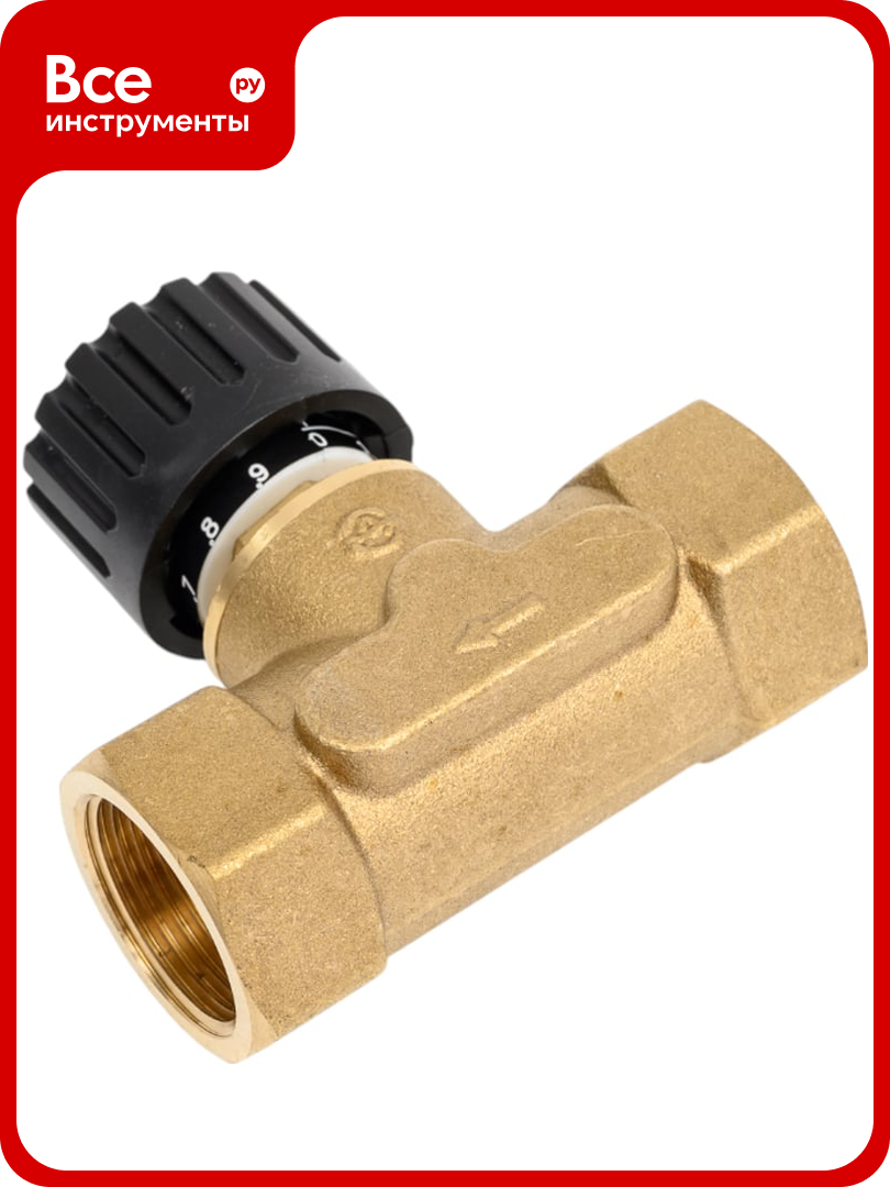 Балансировочный клапан Aquasfera латунь Ду20 Ру16 м/м Kvs2.5 EURO 2014-02 022-6512