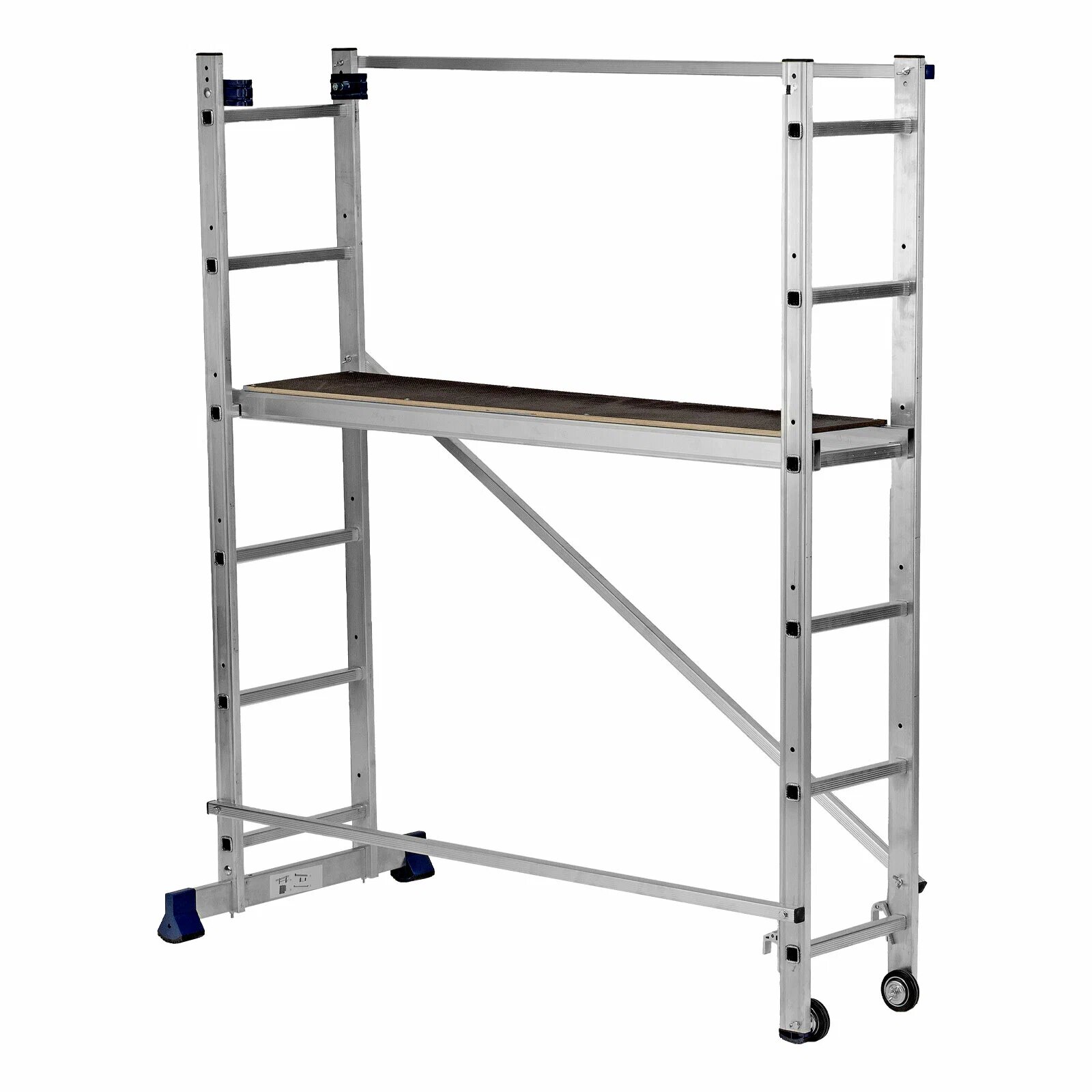 Лестница-помост трансформер Сибртех 97970 алюминий серебристая