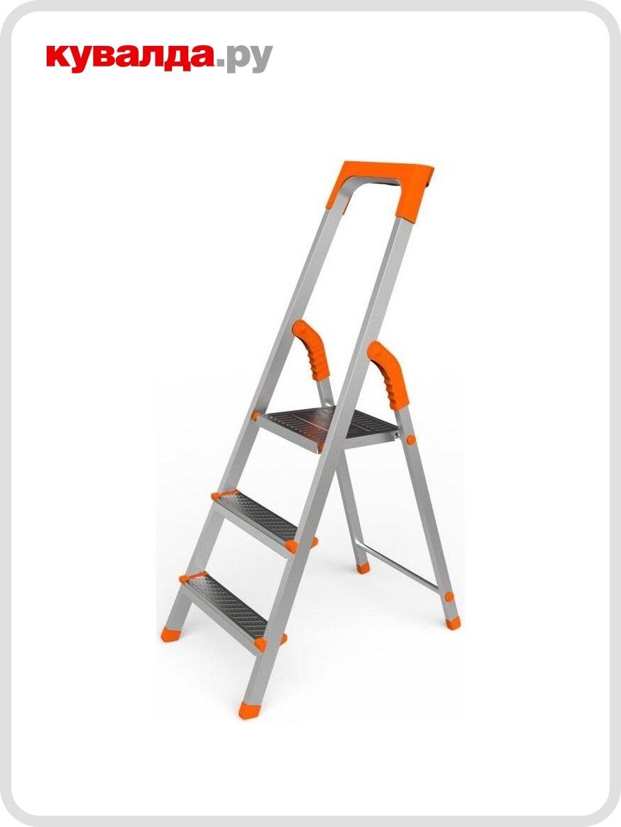 Стремянка стальная Sarayli Европа 3 ступени