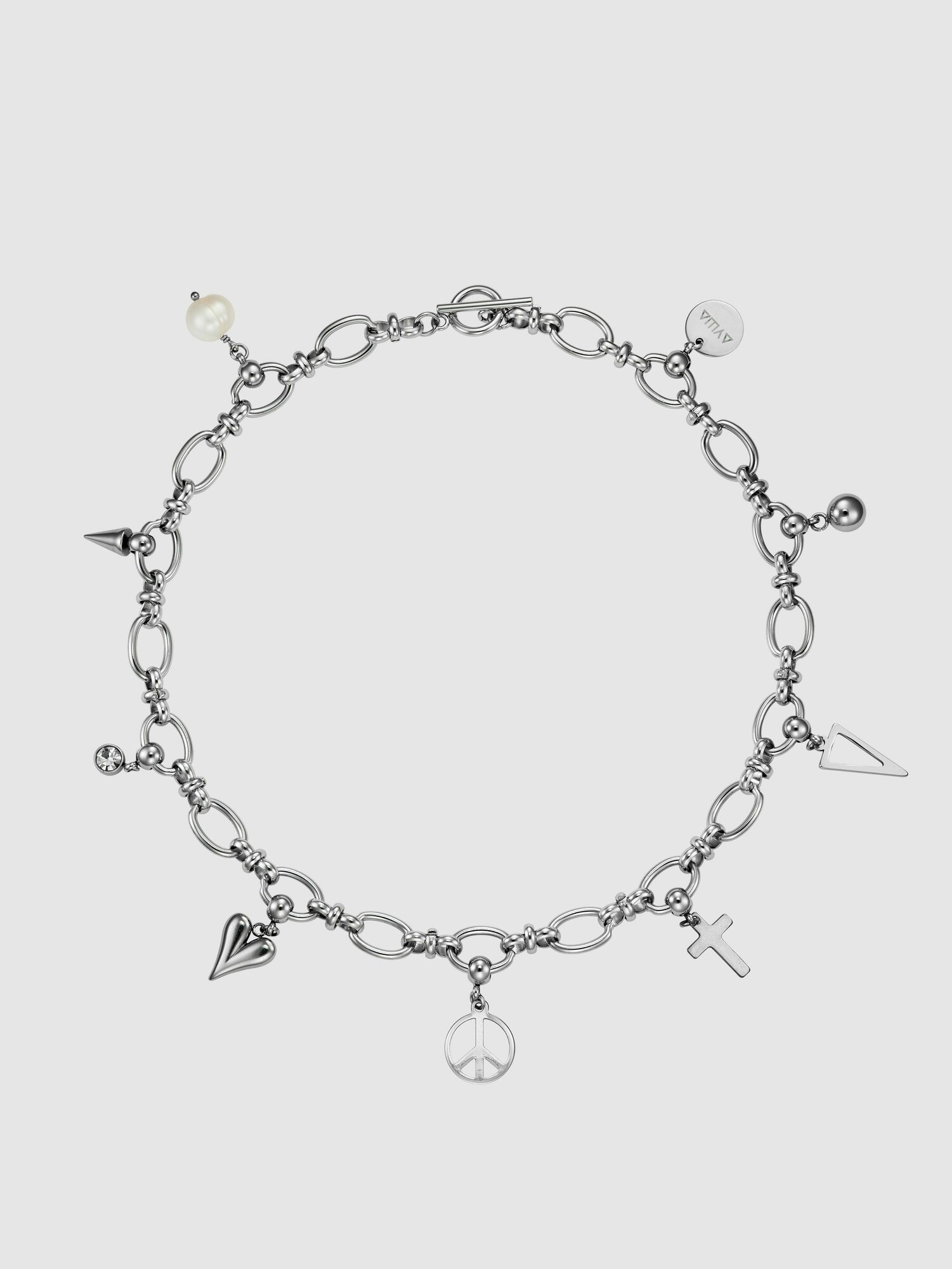 Колье, жемчуг культивированный