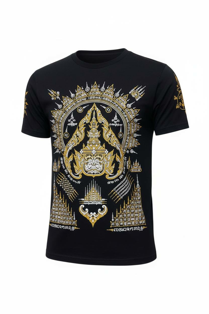 Футболка спортивная Born to be Muaythai, размер M, черный