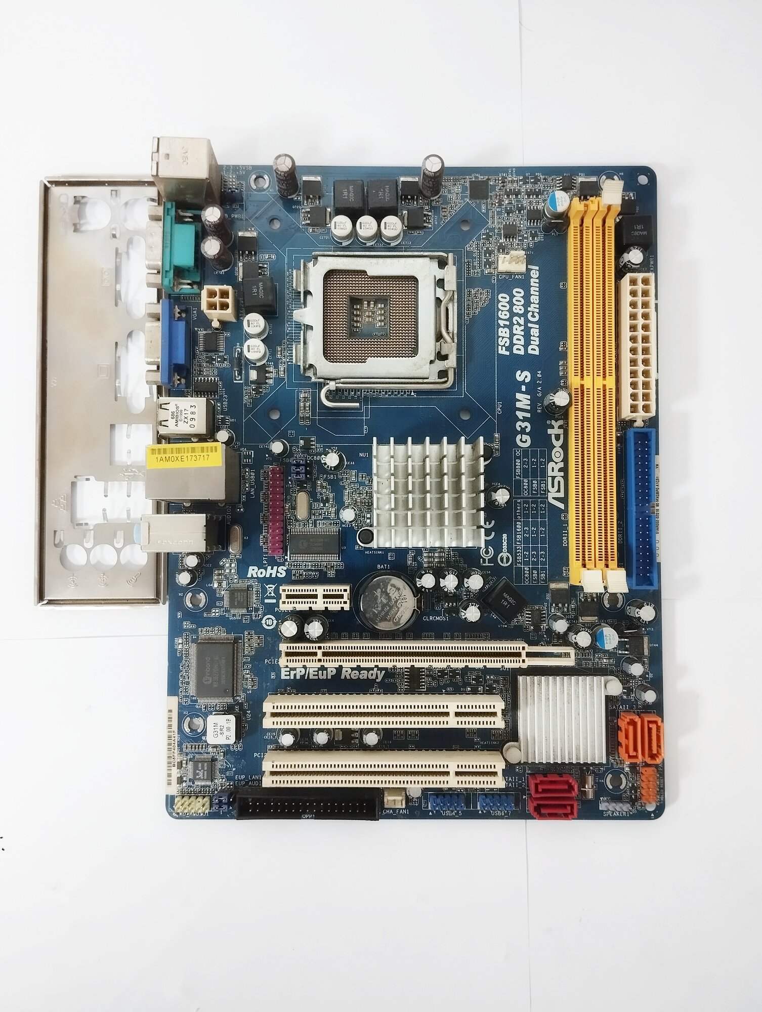 Материнская плата ASRock G31M-S LGA775