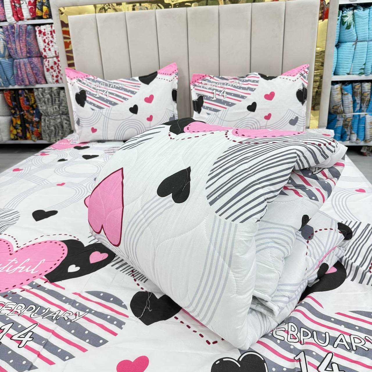 Набор постельного белья 2 спальный оригинальный комплект постель — фото 1